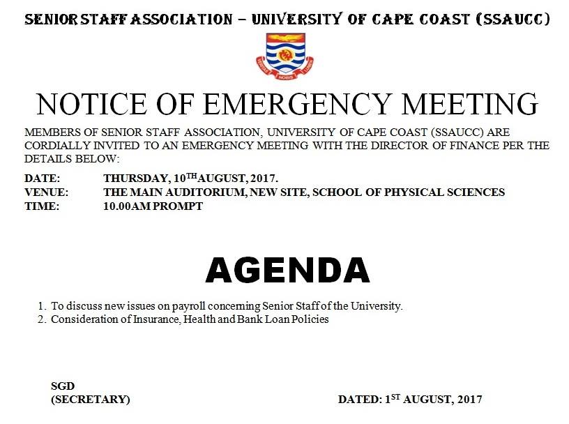 Emergency meeting_10 August_2017